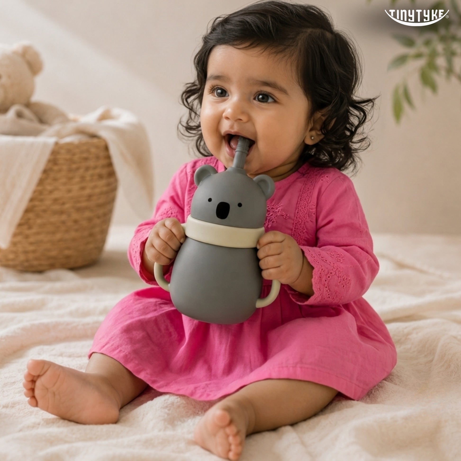 TinyTyke- Premium Silicone Sipper Cup For Babies