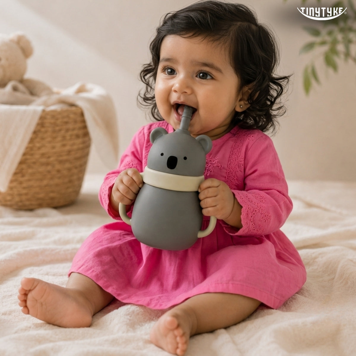 TinyTyke- Premium Silicone Sipper Cup For Babies