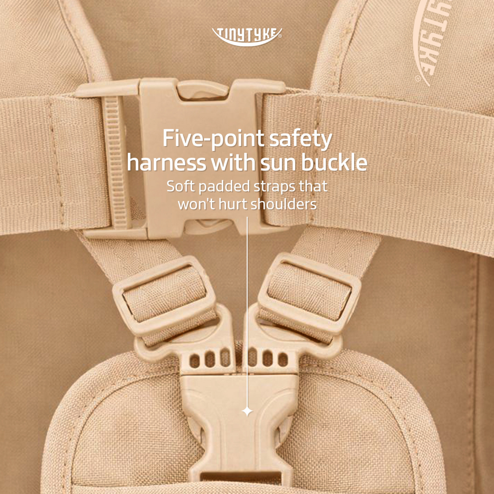 TinyTyke Urban Glide (T3) Lightweight Travel Stroller for Baby | Ultra-Light 4.3 kg Cabin-Friendly Compact Fold Stroller (6-40 Months)