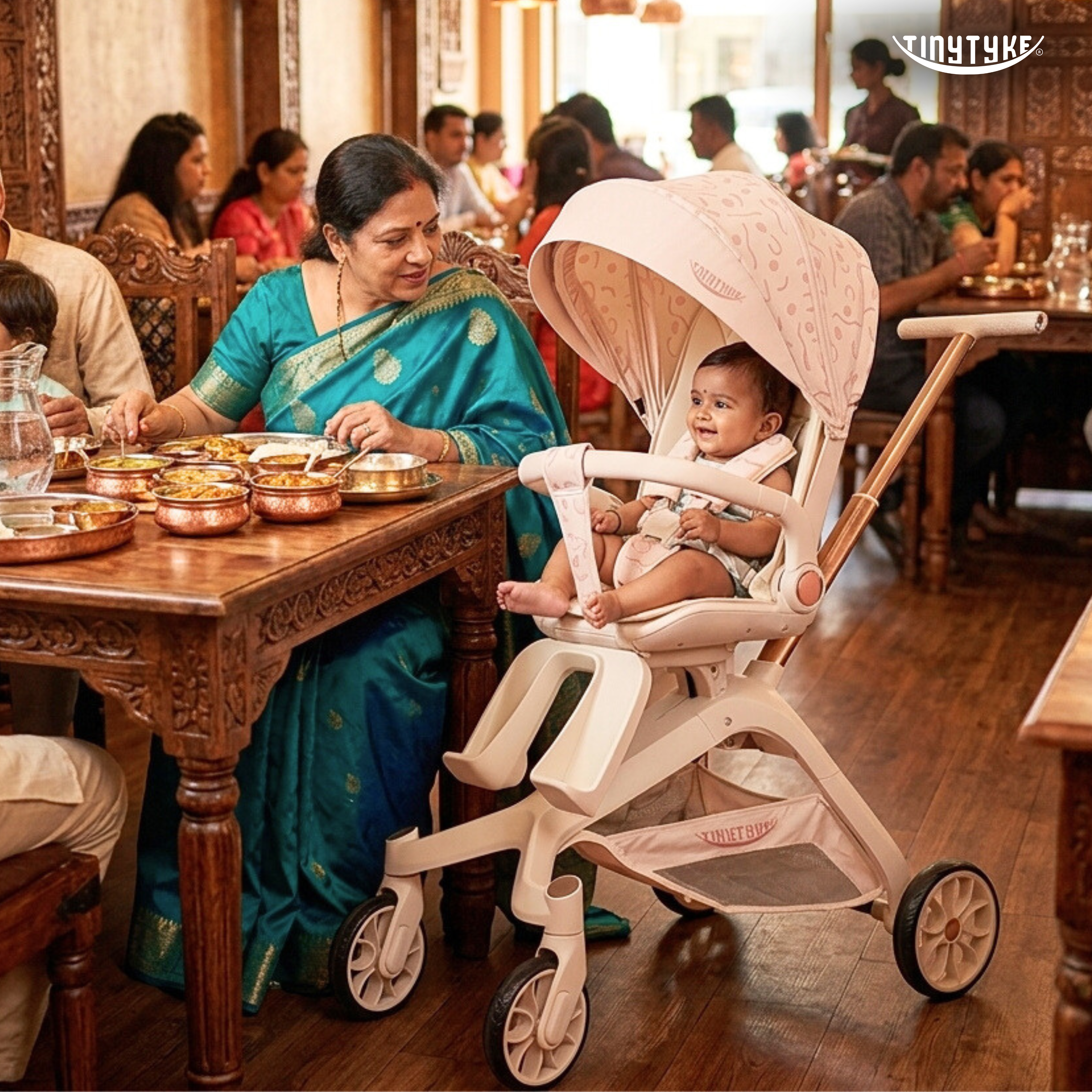 TinyTyke (T6) FaceTime Stroller (0-40 Months)