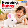 TinyTyke- Hopping Bunny With Sound Plush Toy | Battery Operated Walking Rabbit (With Battery)