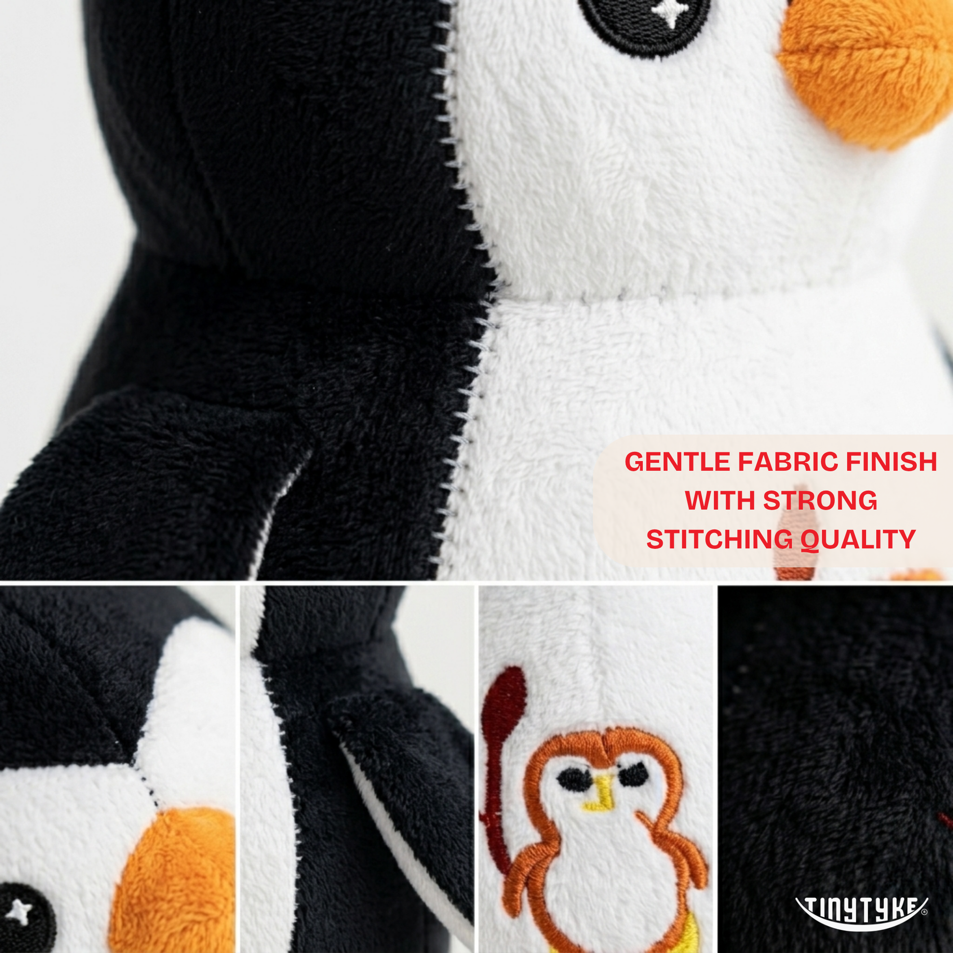 TinyTyke — Plush Baby Penguin Soft Toy