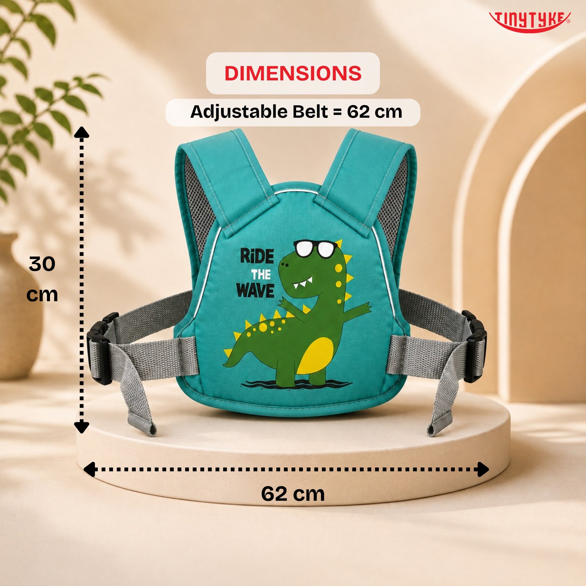 TinyTyke- Kids Safety Belt Harness For Two Wheeler