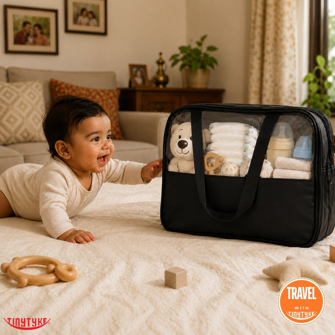 TinyTyke- ClearView Baby Utility Organizer Bag
