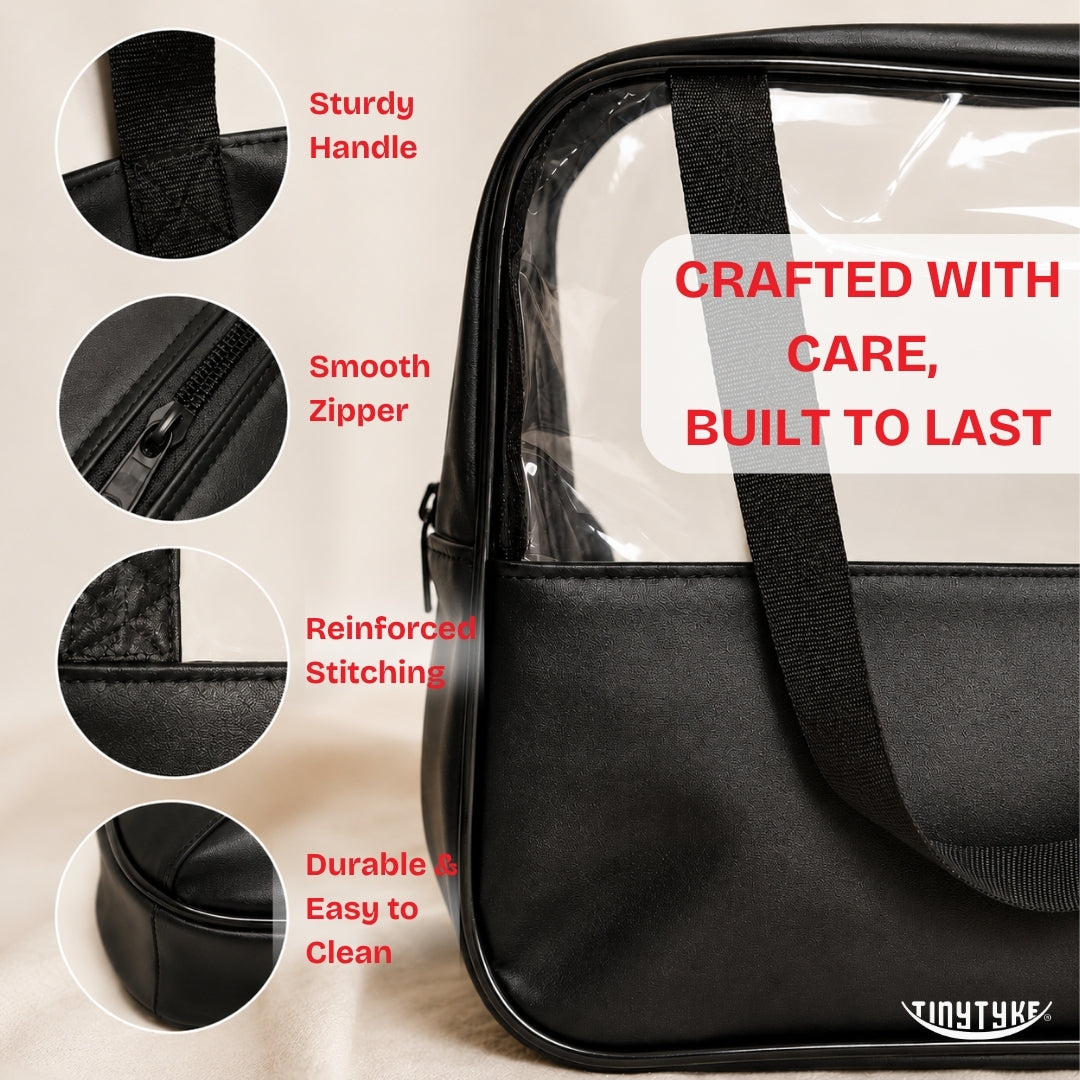 TinyTyke- ClearView Baby Utility Organizer Bag