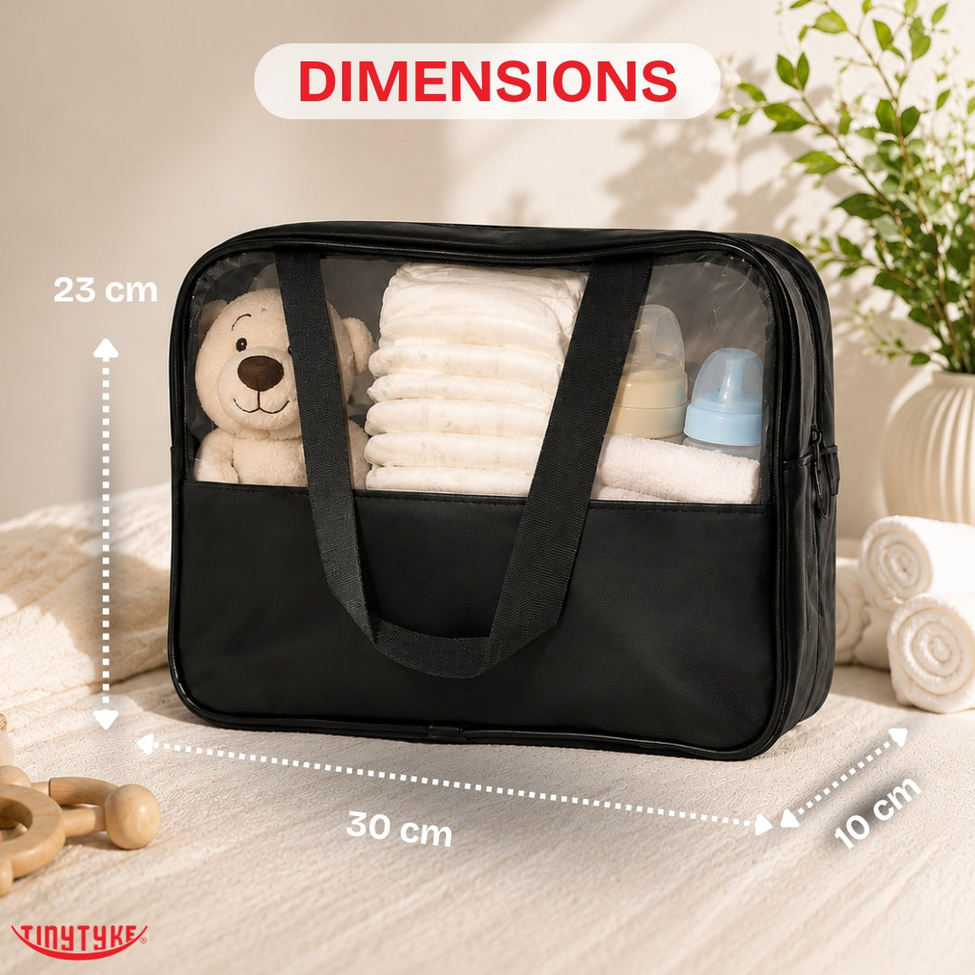 TinyTyke- ClearView Baby Utility Organizer Bag