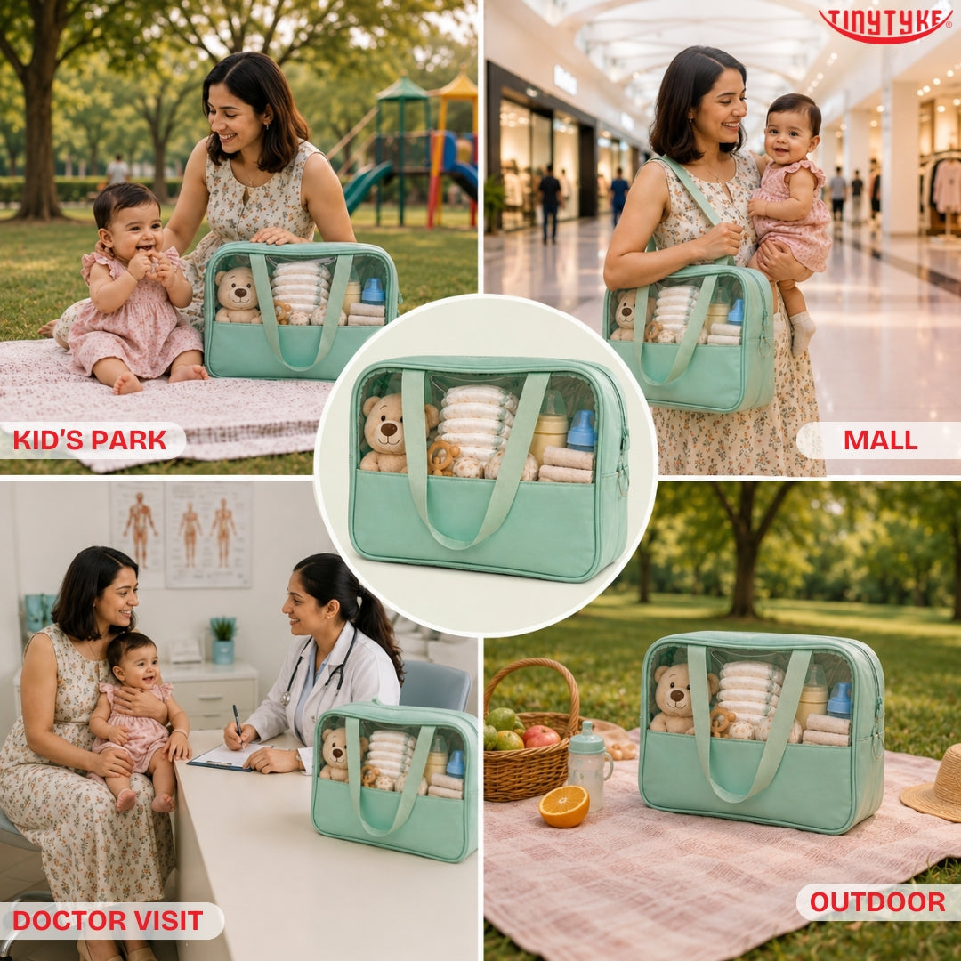 TinyTyke- ClearView Baby Utility Organizer Bag