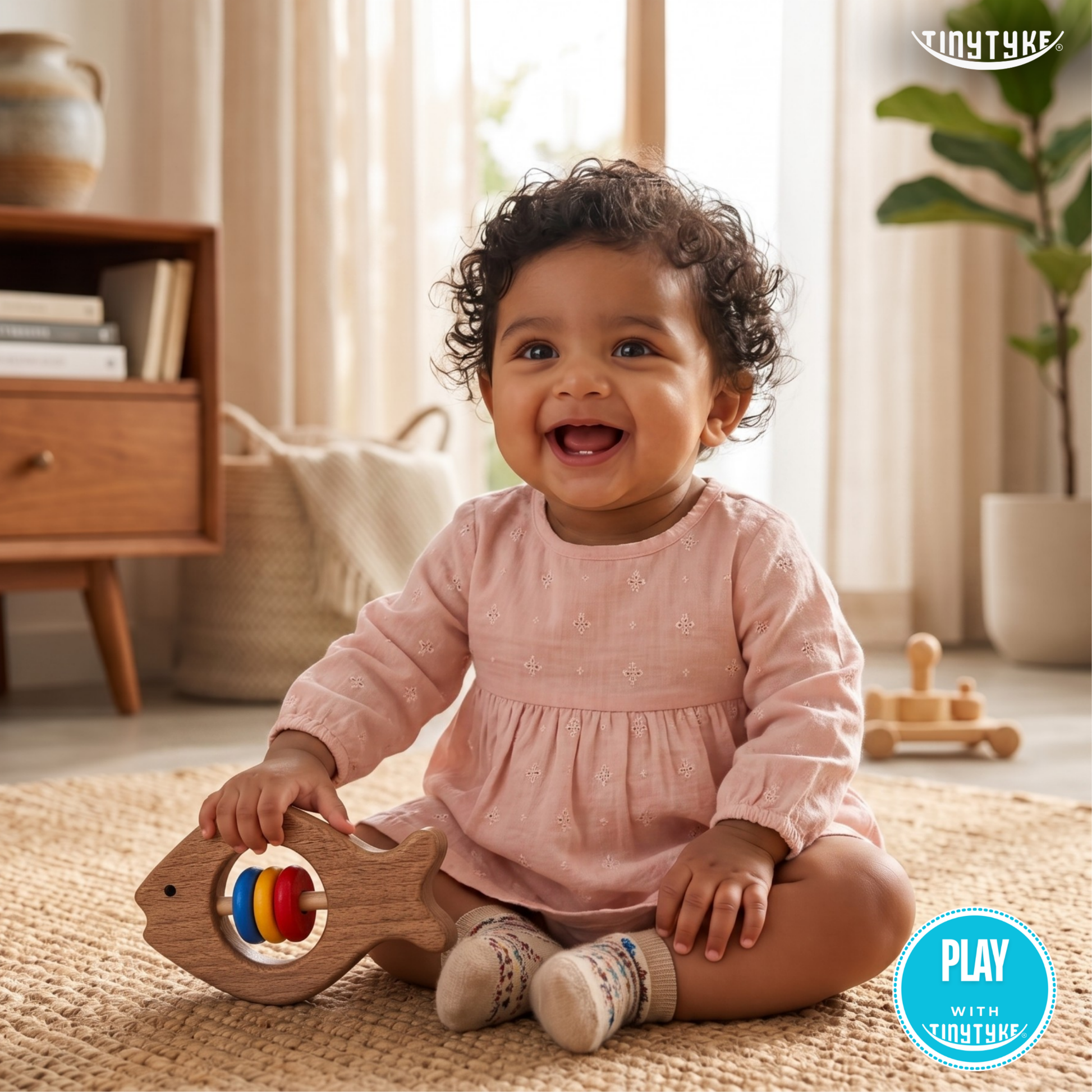 Wooden Tinybear Teether