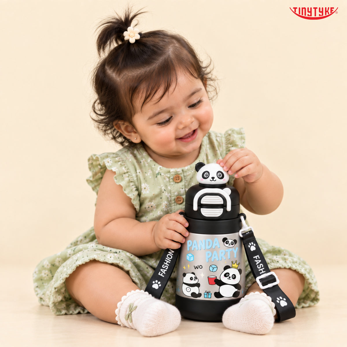 TinyTyke- Kids Vacuume Insulated Water Bottle with Straw