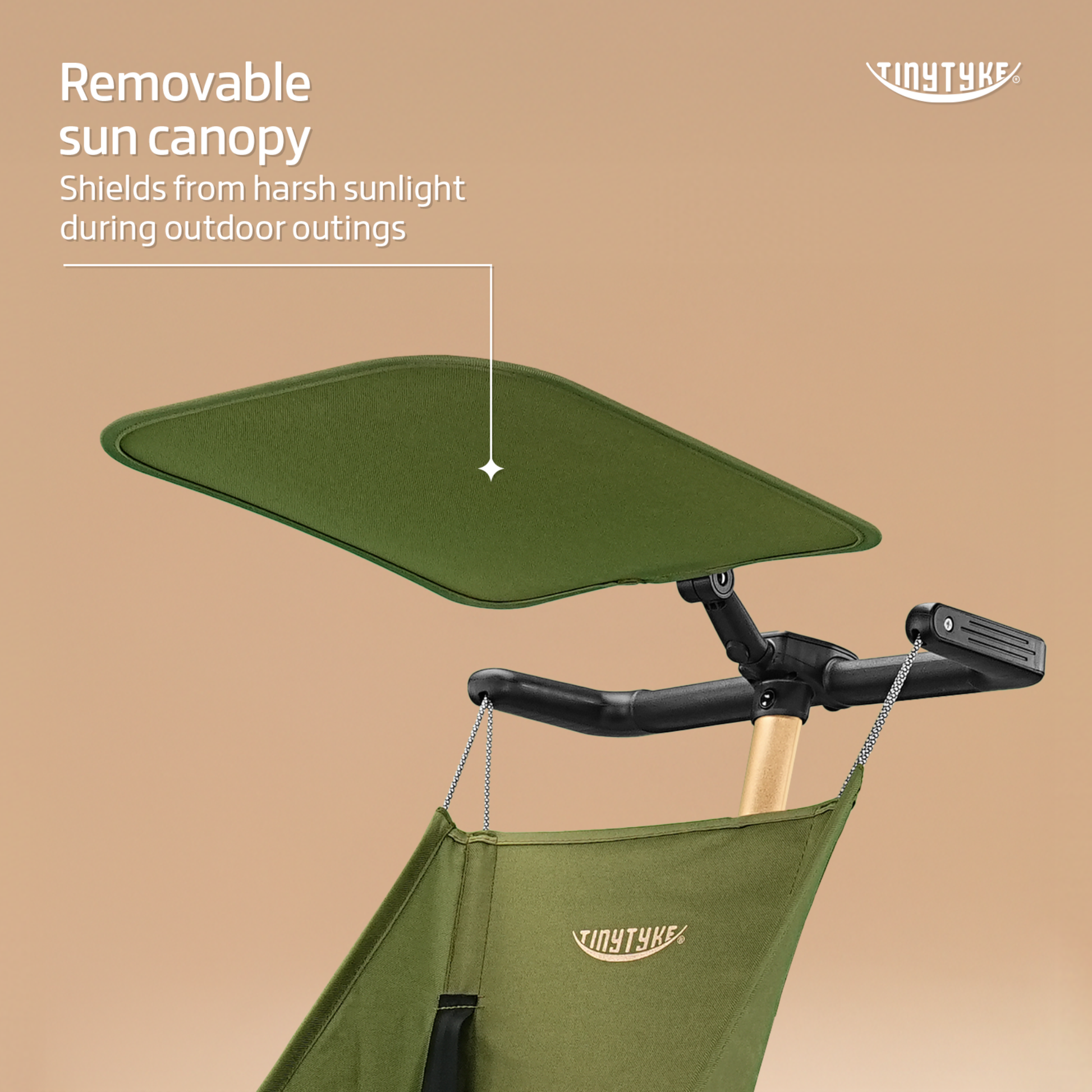 TinyTyke T3 Everyday Stroller — Lightweight & Foldable | 4.3 kg | 6–40 Months